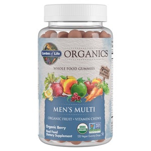 Multivitamines pour hommes Organics - Fruits rouges - 120 comprimés à croquer