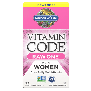 Garden of Life Vitamin Code Raw One For Women - 75 Capsules