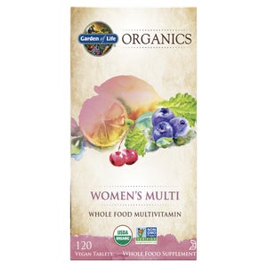 Multivitamines pour femmes Organics - 120 comprimés