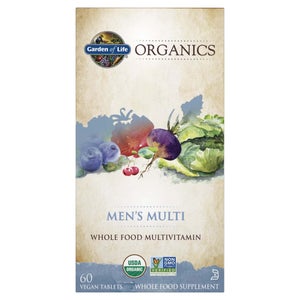 Multivitamines pour hommes Organics - 60 comprimés