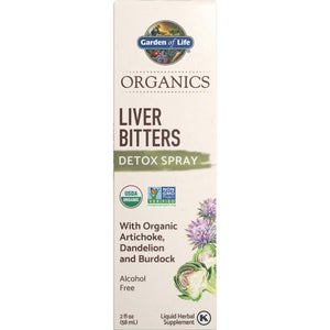 Organics Herbal Liver Bitters Spray - 58ml