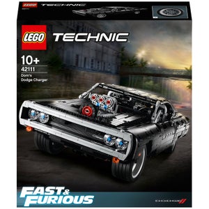 LEGO Technic Dom's Dodge Charger, Modellini Macchine da Corsa Fast & Furious, Idea Regalo Originale con Auto da Costruire, 42111