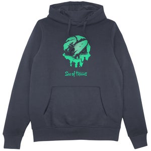 Sea Of Thieves 2nd Anniversary Logo Unisex Hoodie - Navy