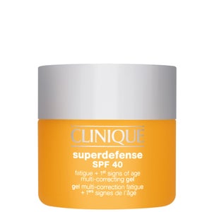 Clinique Superdefense Fatigue + 1st Signs of Age Multi-Correcting Gel SPF40 50ml