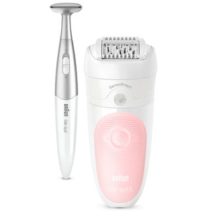 Braun Silk-épil 5 5-820 Epilator, White/Pink
