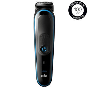 Braun Trimmers All-in-one Trimmer MGK5280 9-in-1 Trimmer with 7 Attachments and Gillette Fusion5 ProGlide Razor