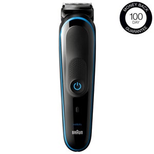 Braun Trimmers All-in-one Trimmer MGK5280 9-in-1 Trimmer with 7 Attachments and Gillette Fusion5 ProGlide Razor
