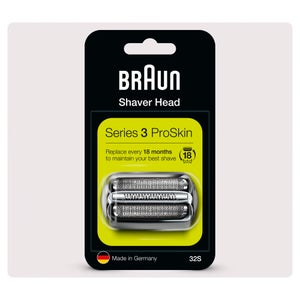 Braun Electric Shaver Head Replacement Series 3 32S
