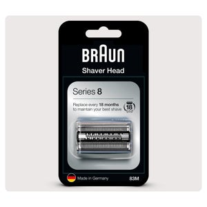 Braun Electric Shaver Head Replacement Series 8 83M