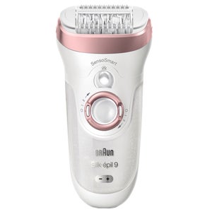 Braun Silk-épil Epilators Silk-épil 9 SkinSpa SensoSmart 9/980 Wet & Dry epilator with 8 extras including 3in1 Trimmer