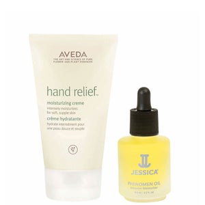 Aveda Hand Relief and Jessica Phenomen Oil Duo (Worth £35.10)