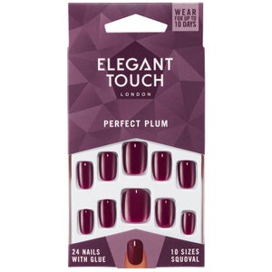 Elegant Touch Perfect Plum Nails