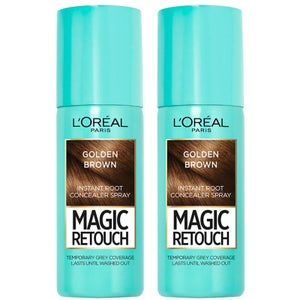 L'Oréal Paris Magic Retouch Golden Brown Root Concealer Spray Duo Pack