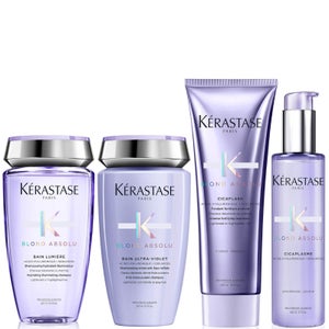 Kérastase Blond Absolu Shine, Strength, Neutralising and Heat Protection Routine
