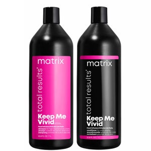 Matrix Total Results Keep me Vivid Shampoo and Conditioner Bundle 2 x 1000ml (Worth $126.00)