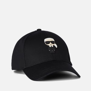 Karl Lagerfeld女士K / Ikonik棒球帽-黑色
