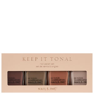 NAILS.INC Nail Polish Quad Keep It Tonal