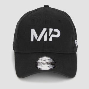 MP New Era 9TWENTY Baseball-lippis - Musta/valkoinen