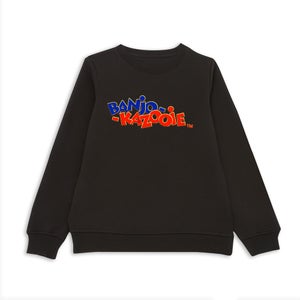 Banjo Kazooie Logo Kids' Sweatshirt - Black