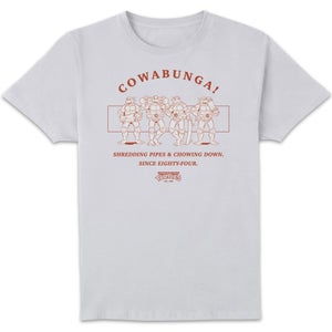 Teenage Mutant Ninja Turtles Chow Down Unisex T-Shirt - White