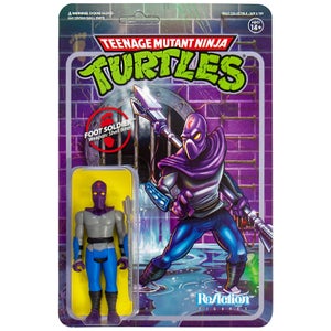 Super7 Teenage Mutant Ninja Turtles ReActiefiguur - Foot Soldier Actiefiguur