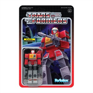 Super7 Transformers ReAction Figure - Blaster