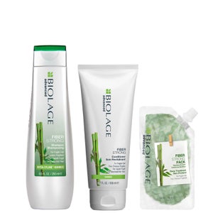 Biolage Advanced FiberStrong Strengthening Trio Set for Fragile Hair