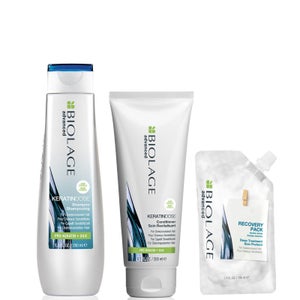 Biolage Advanced KeratinDose Reviving Trio Set for Over-Processed Hair