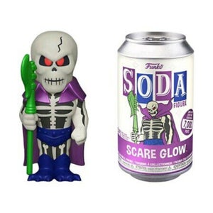 Masters of the Universe Scare Glow Vinyl Soda in a Collector Can