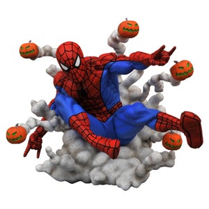 Diamond Select Marvel Gallery Figurine en PVC - Spider-Man bombe-citrouille