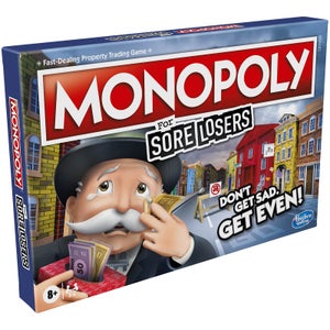 Monopoly For Sore Losers Board Game