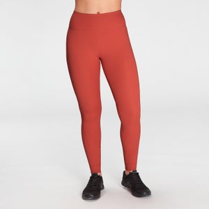 Damskie legginsy z kolekcji Power Ultra – ciepła czerwień