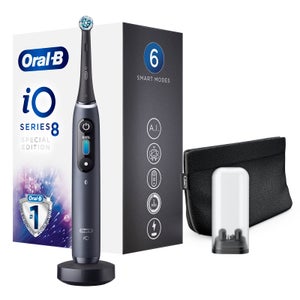 Oral-B iO8 Limited Edition Elektrische Tandenborstel Zwart Onyx