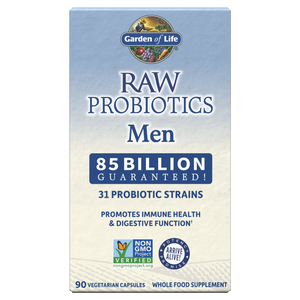 Raw Probiotiques Pour Hommes - Rafraîchissant - 90 Gélules