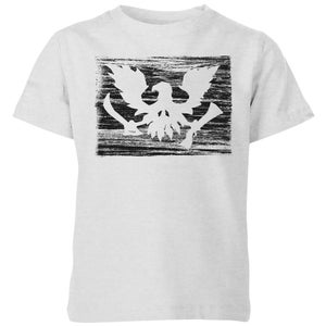 Sea of Thieves Skeagle Flag Kids' T-Shirt - Grey