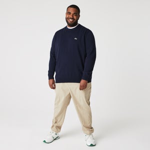 Lacoste Classic Logo-Embroidered Knitted Cotton Jumper