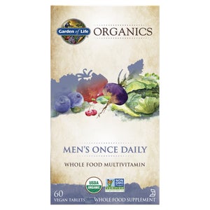 Garden of Life Organics Mens Once Daily 60ct Tablets