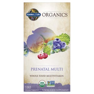 Organics Pre-Natal Multi Vitamins - 180 Tablets