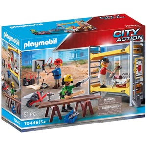 Playmobil City Action Baugerüst mit Handwerkern (70446)
