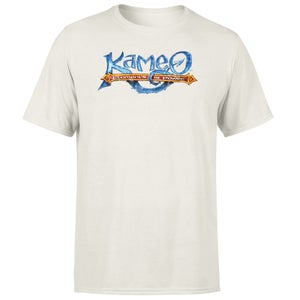 Rare All Stars Brand Kameo Men's T-Shirt - White Vintage Wash