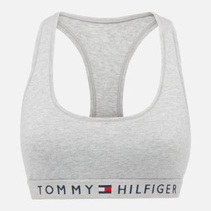 Tommy Hilfiger Women's Original Cotton Bralette - Grey Heather