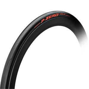 Pirelli P-Zero Velo Folding Road Tyre - Red - 25mm