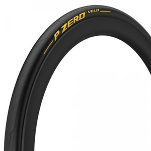 Pirelli P-Zero Velo Folding Road Tyre - Yellow - 25mm