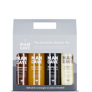 ManCave Complete Shower Set (Worth £44.00)