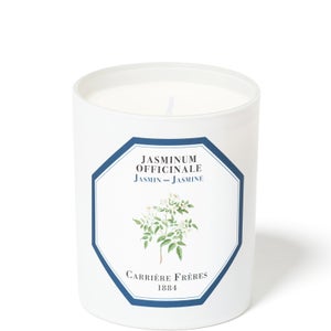 Carrière Frères Scented Candle Jasmine - Jasminum Officinale - 185 g