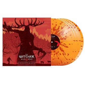 The Witcher 3: Original Game Soundtrack Zavvi Exclusive Colour Set mit 4 LPs