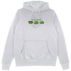 Battletoads Triple Hack! Unisex Hoodie - White