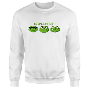 Battletoads Triple Hack! Sweatshirt - White