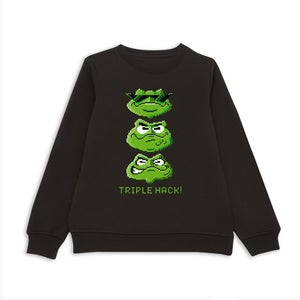 Battletoads Triple Hack! Kids' Sweatshirt - Black