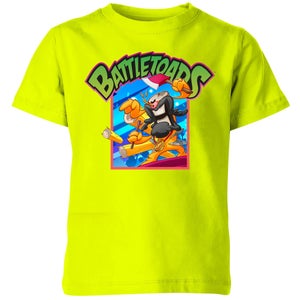 Battletoads Axeley Kids' T-Shirt - Safety Yellow